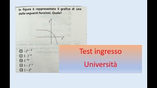 Test ingresso  matematica  1616  1617  1618 [upl. by Dielle]