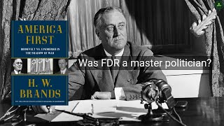 Franklin Delano Roosevelt  FDR and Charles Lindbergh  Interventionism v Isolationism [upl. by Livvyy]