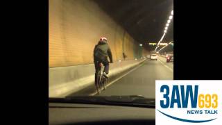 Cyclist in the Burnley Tunnel [upl. by Leiba]