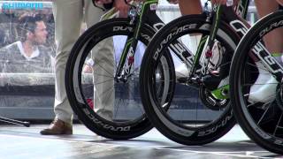 Behind the scenes at the World Championships team time trial [upl. by Donadee]