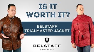 Belstaff Trialmaster Jacket Is It Worth It British Waxed Cotton amp Leather Motorcycle Jacket Review [upl. by Salb]