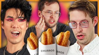 The Try Guys Make Churros Without A Recipe [upl. by Leirbag]