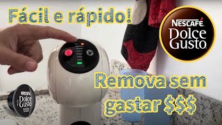 Como remover a Luz laranja Indicador descalcificação da Cafeteira Nescafé Dolce Gusto [upl. by Ysdnil]