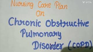 Nursing care plan On COPD copd NCP bscnursing gnm diagnosis Diagnosis on COPD study NCP [upl. by Anytsirhc683]