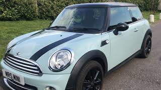 2012 Mini Cooper In Ice Blue with Chili Pack For Sale [upl. by Hcire149]