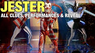 The Masked Singer Jester All Clues Performances amp Reveal [upl. by Mabelle]