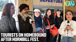 25TH HORNBILL FEST CULMINATESTOURISTS ON HOMEBOUND [upl. by Bobbette368]