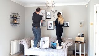 DECORATING OUR LIVING ROOM VLOG 13 [upl. by Adnik]