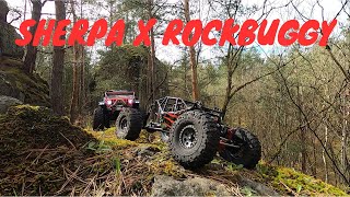 ABSIMA SHERPA x INJORA ROCK BUGGY [upl. by Holt501]