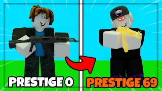 Can I PRESTIGE in 1 HOUR Roblox Gunfight Arena [upl. by Becka]