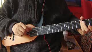 donnermusic silentguitar opengtuning Henrys Blues [upl. by Wylma69]