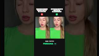 Best app for beauty filters 💚 persona skincare cosmetics [upl. by Ericksen803]