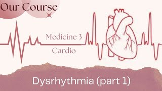 L4 dysrhythmia part 1 Cardio Med340 [upl. by Nytsirk]