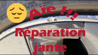 Réparation dune jante aéro sur ma tesla model 3 sr [upl. by Aonian355]