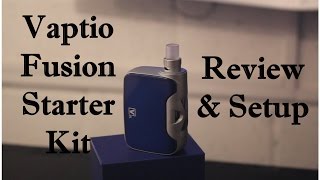 Vaptio Fusion Starter Kit Review amp Setup [upl. by Analem]