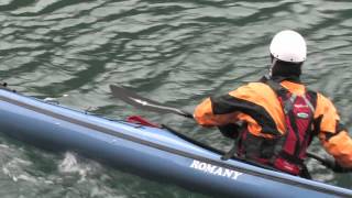 Deception Pass Playing in Currents wBody Boat Blade International  Adventure Kayak  Rapid Media [upl. by Hsepid]