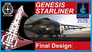 Star Citizen Genesis StarLiner  Final Design [upl. by Londoner743]