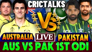 PAK vs AUS 1st ODI Live  Australia vs Pakistan live  Live Scorcard and Comentary  PAK vs AUS 2024 [upl. by Beora]