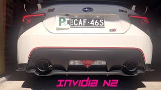 Invidia N2 Exhaust STOCK VS N2 Comparison [upl. by Mccall]