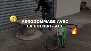 Démonstration de laérogommage avec la Colibri ACF [upl. by Tommie]