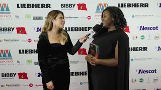 National Business Womens Awards Final Influencer OTY Interview [upl. by Atiuqehc]