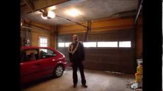 01102014 Sears Garage Door Opener Demonstration [upl. by Recnal611]