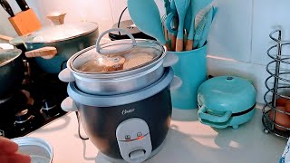 Unboxing olla arrocera Oster 3 tazas  Rice cooker [upl. by Acinomal]