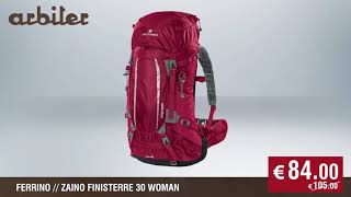 Arbiter  Ferrino  Zaino Finisterre 30 woman [upl. by Dupin]