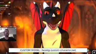 Dragon facerig avatar creation [upl. by Sianna]