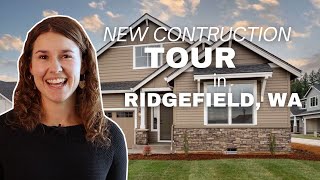 NEW HOME Tour  600k in Ridgefield Washington by Pacific Lifestyle [upl. by Eglanteen]