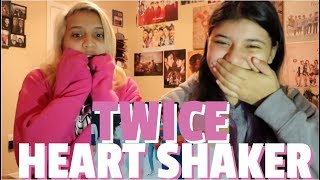 TWICE트와이스 Heart Shaker MV REACTION [upl. by Eylloh490]