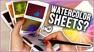 Worth The HYPE Testing Viviva amp Peerless Watercolor Sheets [upl. by Rafaj]