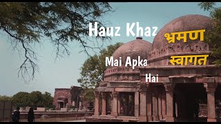 The Average Day of Hauz Khaz Village  RoamingWithNazim  Delhi [upl. by Brebner438]