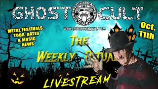 The Weekly Ritual Rock and Metal News Show Live 101124 [upl. by Okajima]