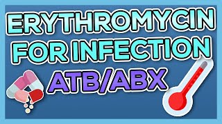 Erythromycin Erythrocin Nursing Drug Card Simplified  Pharmacology [upl. by Geneva]