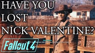 Have you lost Nick Valentine heres how to find him  Fallout 4 [upl. by Yeca]