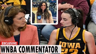 WNBA commentator shuts down Caitlin Clark theory despite record rookie season [upl. by Aicinoid]