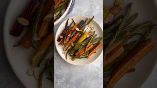 Roasted Carrots and Green Beans [upl. by Velleman]