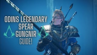 How to find ODINS SPEAR GUNGNIR in Assassins Creed Valhalla Gungnir Odins Spear Location [upl. by Daile]