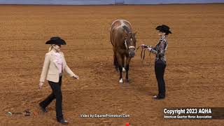 2023 Nutrena AQHA World and Adequan Select World Select Showmanship [upl. by Elleiand592]