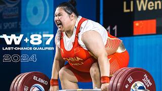 87kg IWF World Cup 2024  Full Session [upl. by Beitris]