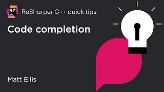 ReSharper C Quick Tips Code Completion [upl. by Moyers398]