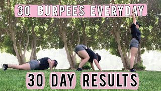 I Did 30 Burpees Everyday for 30 Days and This is What Happened [upl. by Denzil]