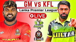 LPL live  Galle Marvels vs Kandy Falcons  lpl live match today  lanka premier league  GM vs KFL [upl. by Grata]