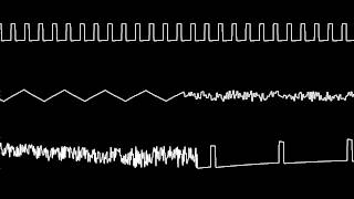 C64 Rob Hubbards quotSanxionquot oscilloscope view [upl. by Enailil]