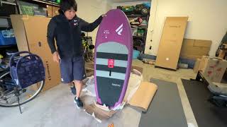 Unbox 2022 Fanatic Sky Wing 52quot 85L [upl. by Dal434]