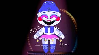 Fnaf SL Ballora Youtooz Concept fnaf art fivenightsatfreddys ibispaintx fyp [upl. by Pegasus]