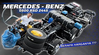 PERTAMA KALI NYETIR CHASSIS TERCANGGIH MERCEDES BENZ‼️Mercedes Benz 0500 RSD 2445 Indonesia [upl. by Brosine499]