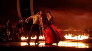 Rumer Willis and Val Chmerkovskiy  Paso Doble Trio [upl. by Florian]