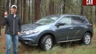 2012 Nissan Murano SL AWD First Drive amp Review [upl. by Airdnahs]